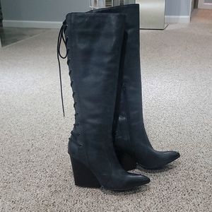 ISOLA gray boots size 10